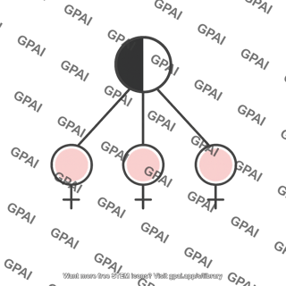 Pedigree symbol female carrier