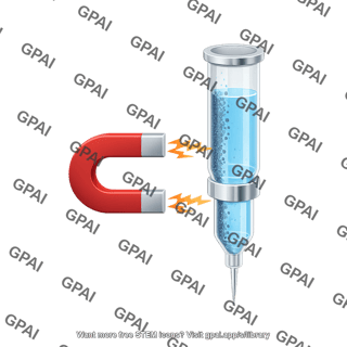 Magnetic cell sorter ls column full liquid with magnet