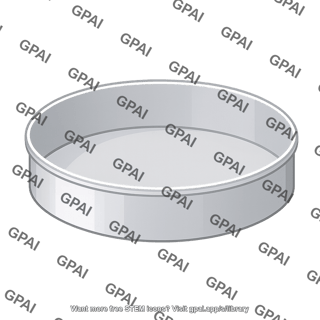 Test sieve pan 222