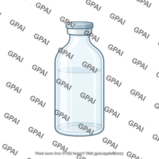 Serum bottle medium size 244