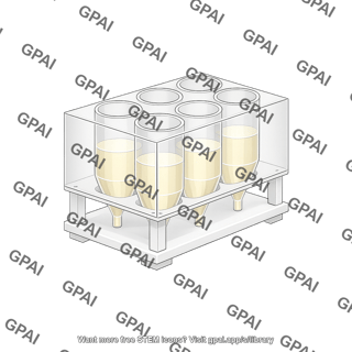Deep well plate g rex 6m with liquid