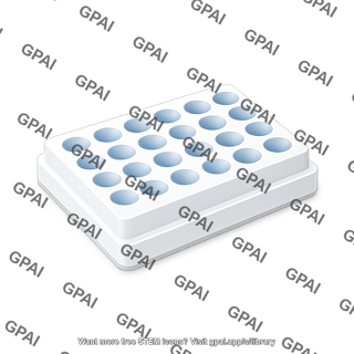 Well plate 24 wells 3d
