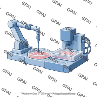 Colony picking system cell celector with media