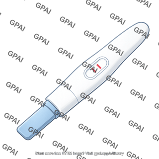 Pregnancy test positive without cap symbol