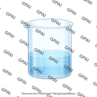Beaker small 1 3 liquid