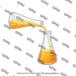 Erlenmeyer flask pouring bacteria