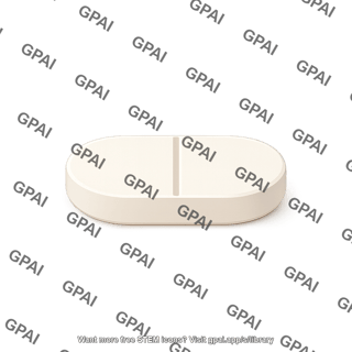 Tablet oval scored