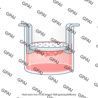 Transwell filter side view container