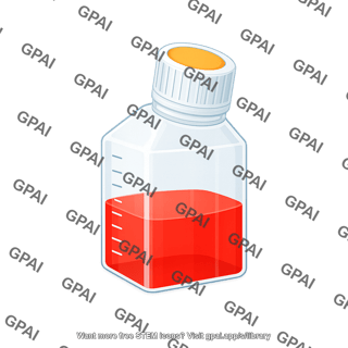 Medium flask with cap