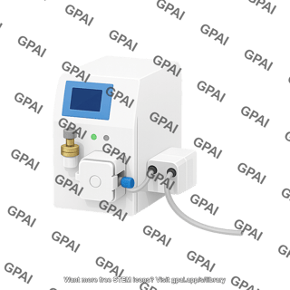 Compact pump with pressure sensor