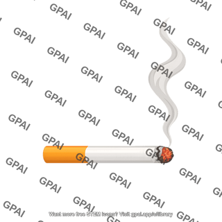 Cigarette lit