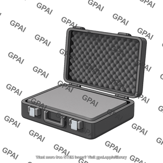 Suitcase padded