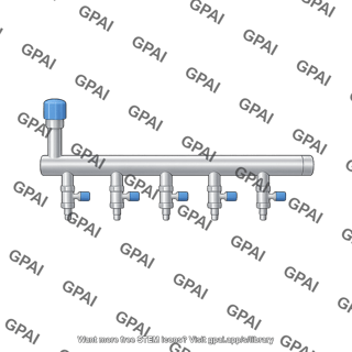 Vacuum gas manifold