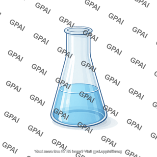 Erlenmeyer flask small 3 4 liquid