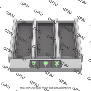 Rodent treadmill exer 3 6 3 lanes top view