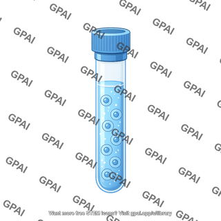 Test tube 5ml 3 4 liquid with celltrics