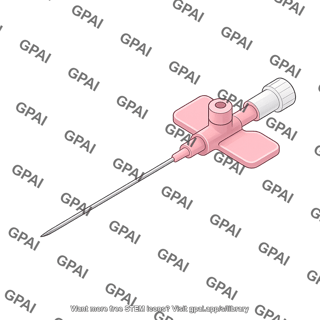 Peripheral venous catheter flashplug needle