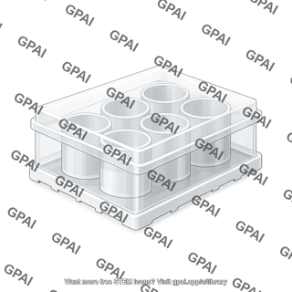 Deep well plate 6 well g rex with cover