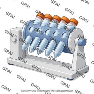 Tube rotator with falcon tubes 02