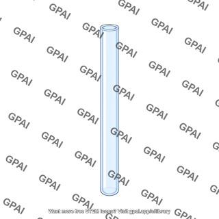 Glass capillary tube empty