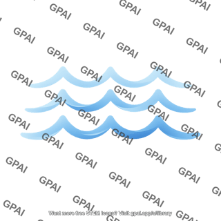 Liquid wave symbol