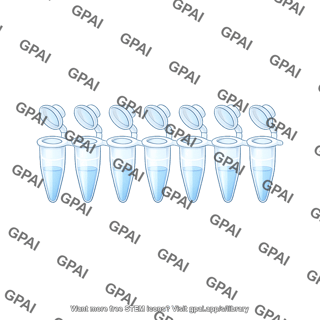 Pcr tube strip 8 strip low liquid
