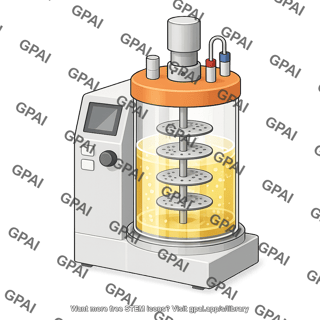 Vertical wheel bioreactor 3l single use