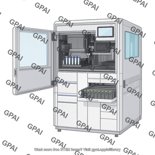 Molecular testing system cobas 5800 door open