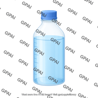 Bottle 1000ml full liquid