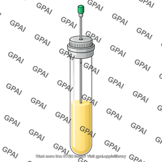 Anaerobic culture tube balch type full liquid 697