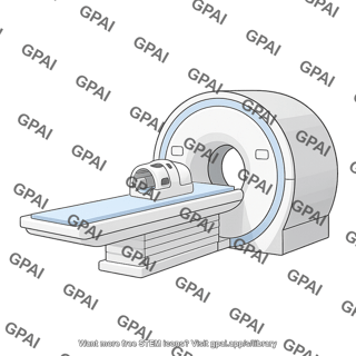Mri machine with head coil 699