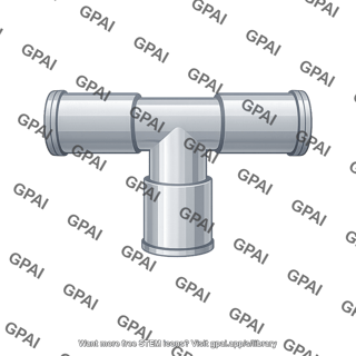 Three way metal connector