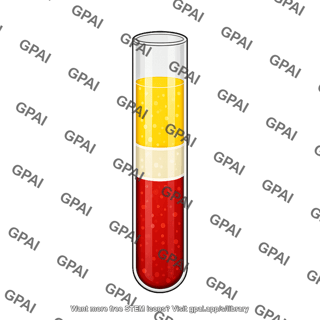Blood vial centrifuged 1