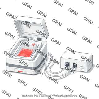 Cell expansion system xuri w25 with tubing and control unit hood open