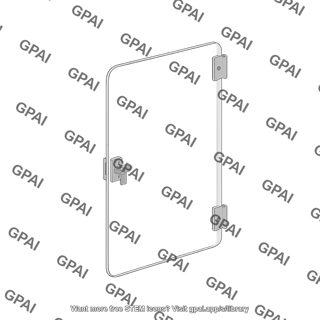 Rodent observation cage door