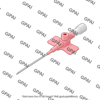 Peripheral venous catheter with flashplug and needle