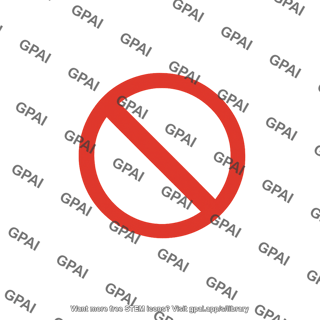 No sign