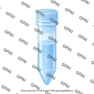 Microtube 2 ml 3d with liquid
