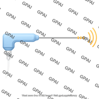 Thermal ablation probe microwave