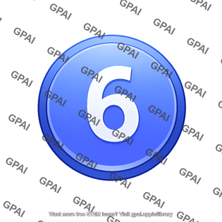 Number label 06