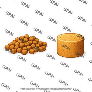 Fish food pellets