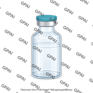 Injection vial large