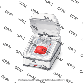 Cell expansion system xuri w25 base unit with small bag and liquid hood open
