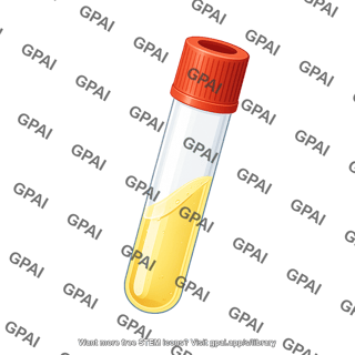 Vacutainer filling with draining fluid