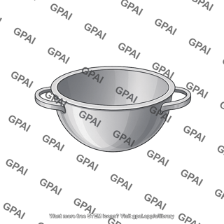 Mixing bowl with handles