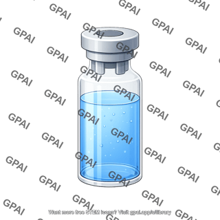 Lyophilization vial 10ml full liquid 611