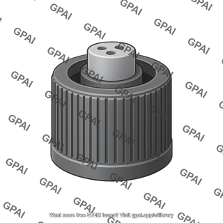 Anaerobic screw cap with stopper 862