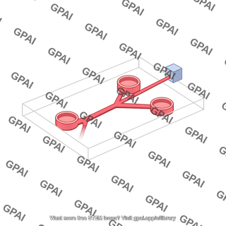 Microfluidic device y channel