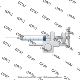Repeating syringe dispenser closed