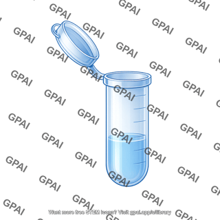 Eppendorf tube round bottom 1 4 liquid open